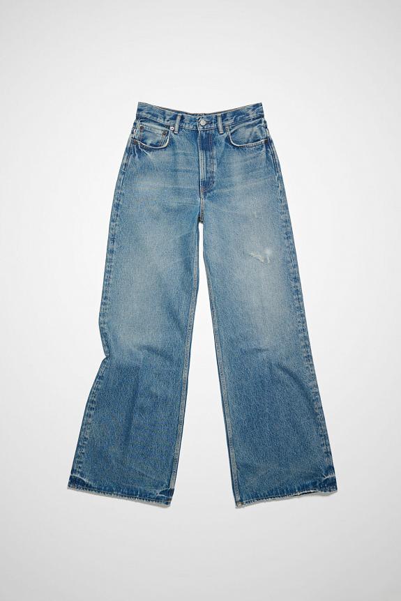 Acne Studios 2022 Vintage Mid Blue Wide leg jeans